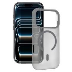 Tel Protect Mist Matte -puhelinsuoja MagSafe-tuella Samsung Galaxy S25 FE (S731) harmaa