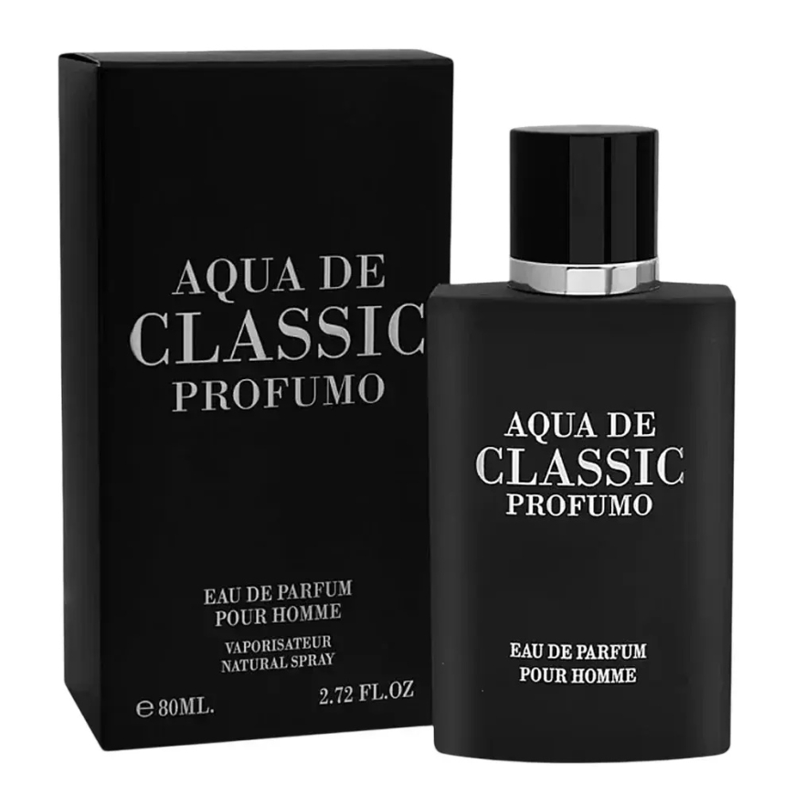 Fragrance World Aqua de Classic Profumo (EDP) parfimērijas ūdens vīriešiem 80 ml