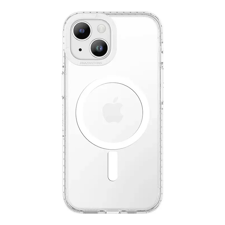 Amazing Thing Titan Pro telefono dėklas su MagSafe palaikymu iPhone 15 Plus skaidrus – 2