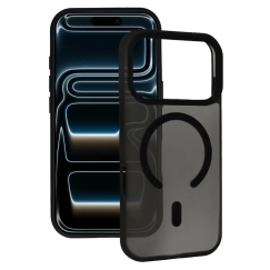 Tel Protect Mist Matte -puhelinsuojus MagSafe-tukena iPhone 17 Air musta