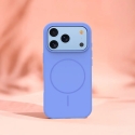 Silicone Thin maciņš ar MagSafe atbalstu telefonam iPhone 17 Pro Max | iPhone 18 Pro Max zils