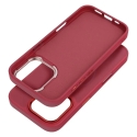 Case for iPhone 18 Pro / 17 Pro Frame Mag Cover compatible with MagSafe dark cherry Case for iPhone 18 Pro / 17 Pro Frame Mag Cover compatible with MagSafe dark cherry