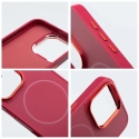 Чехол для iPhone 18 Pro / 17 Pro Frame Mag Cover совместимый с MagSafe тёмной вишни Чехол для iPhone 18 Pro / 17 Pro Frame Mag Cover совместимый с MagSafe тёмной вишни