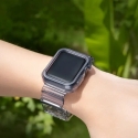 Silicone smartwatch strap for Apple Watch (44 mm) | Silicone | black