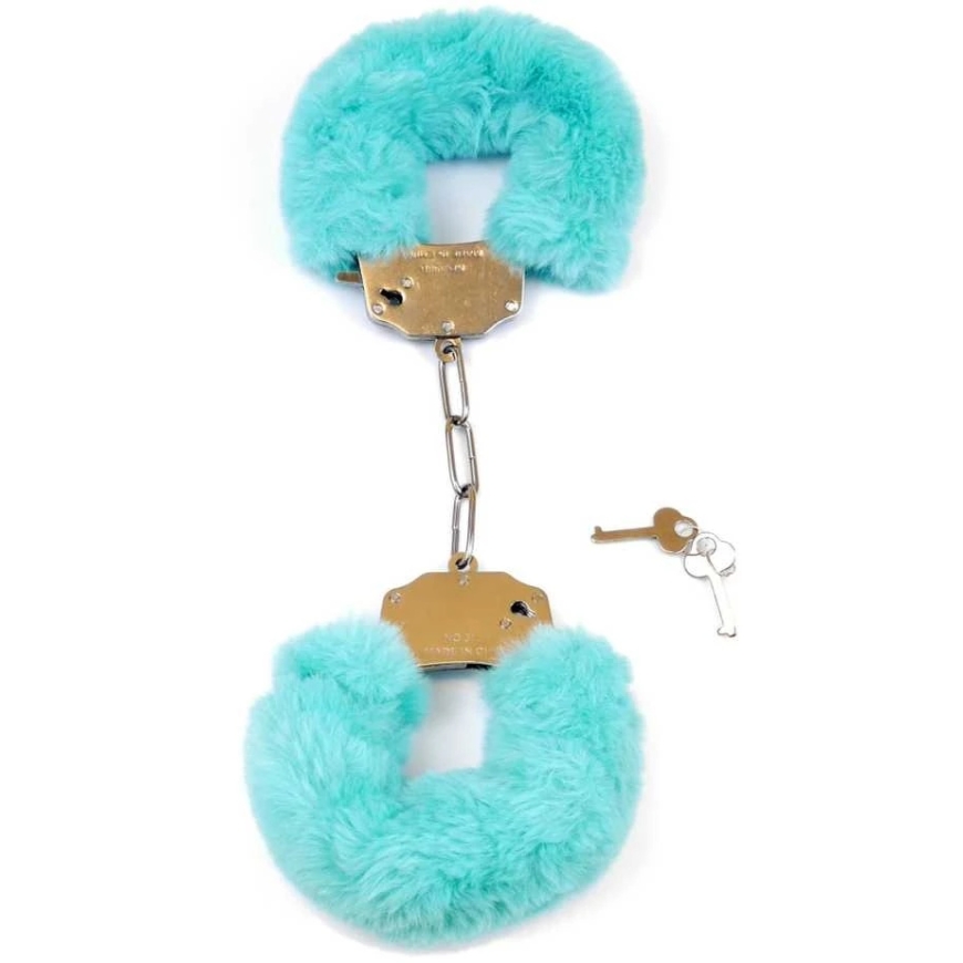 Fetish B Series Metal Handcuffs with Fur BDSM Erotica – 2
