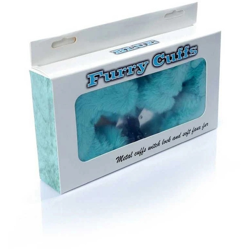 Fetish B Series Metal Handcuffs with Fur BDSM Erotica – 5