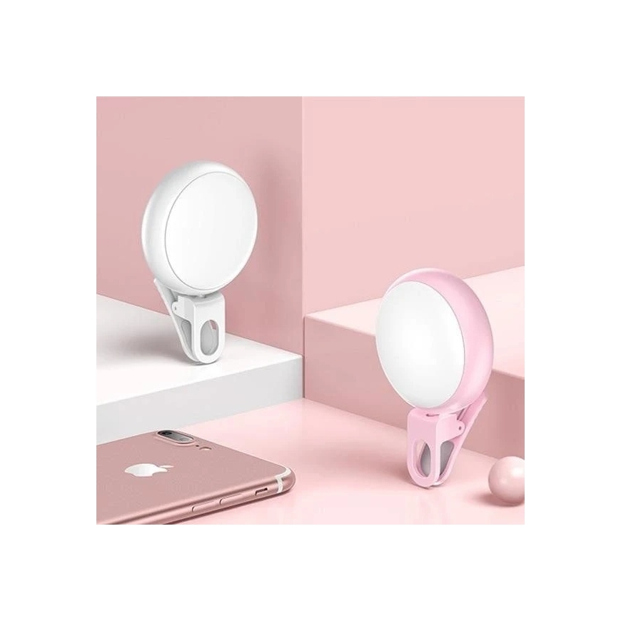 "Usams" LED lampa "Selfie", balta / balta ZB55D02 (US-ZB055) – 4