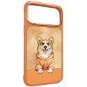NIMMY apvalks GENTLE PETS SERIES DOG saderīgs ar MagSafe, paredzēts IPHONE 18 Pro/17 Pro, oranžs NIMMY apvalks GENTLE PETS SERIES DOG saderīgs ar MagSafe, paredzēts IPHONE 18 Pro/17 Pro, oranžs