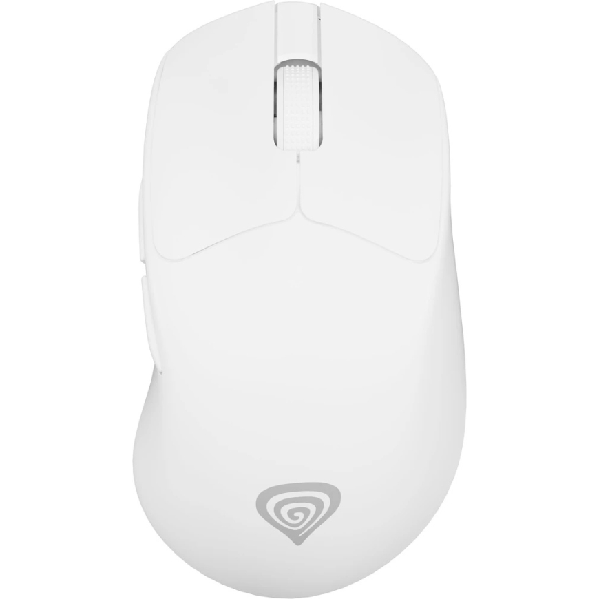 Pelė Myszka žaidimams Genesis Zircon 606 8k belaidė 26000 dpi optinė balta