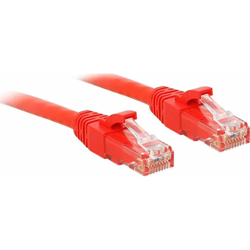 Võrgukaabel - LINDY Cat.6 U/UTP võrgukaabel, RJ45, M/M, 250MHz, 15 m, Punane