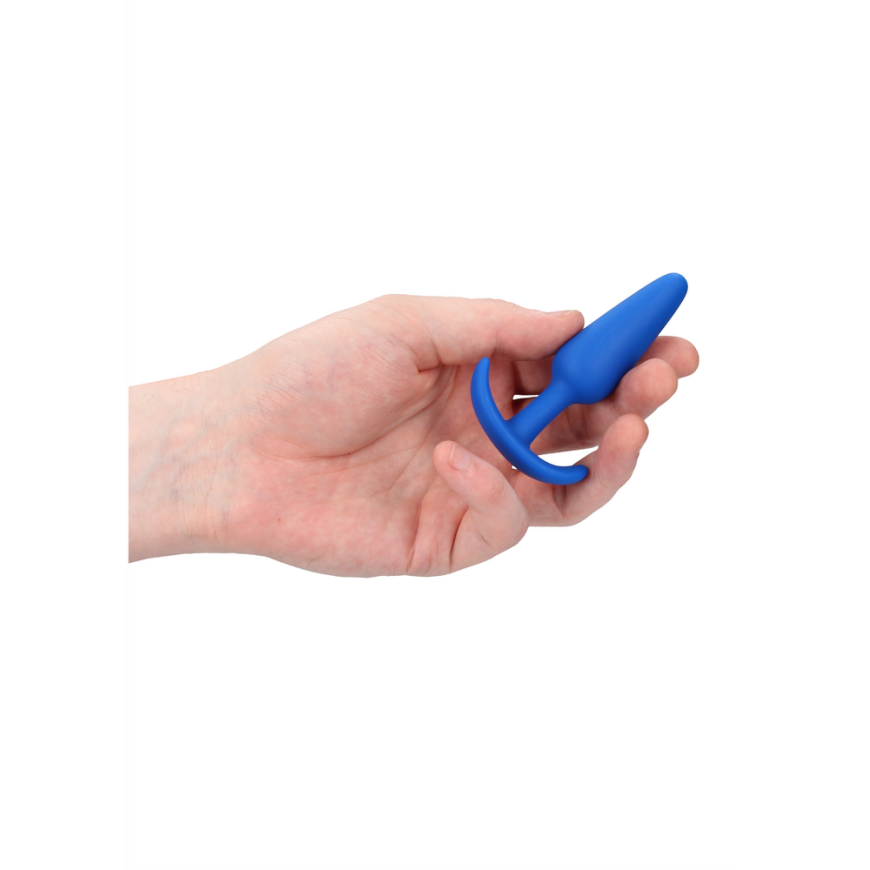 ShotsToys Vandeniui atsparus silikoninis analinis kištukas 7,5 cm – 2