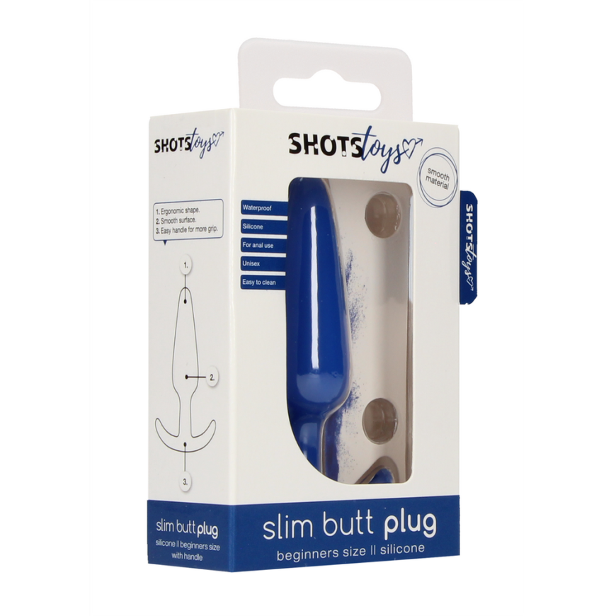 ShotsToys Veekindel silikoonist anaalsulgur 7,5 cm – 3
