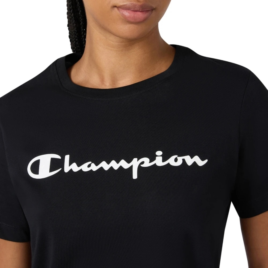 Champion Lyhythihainen Naisten T-paita Musta 118428 KK001 (XL) – 4