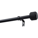 Decastyl Vienkartinė stumdoma užuolaidų kartis FI 19 MM OMEGA JUODA 200-300 CM KOWALSKI