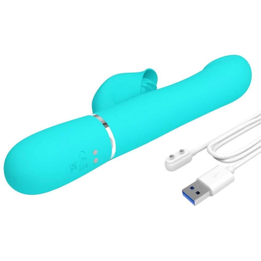 Pretty Love Flirtation BEAUTIFUL LOVE – Shimmering softness, 7 vibration functions, 4 rolling functions, memory function