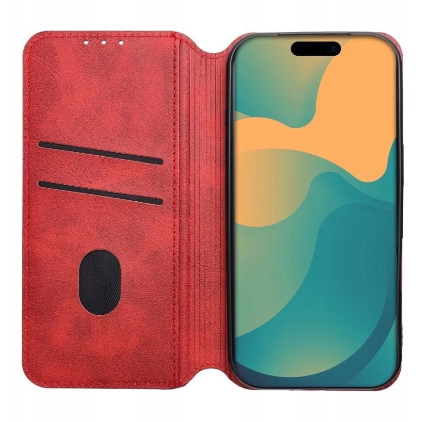 OEM Flip Case for Xiaomi Redmi NOTE 15 PRO 4G Cubic Book Red – 5