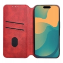 OEM Vāks ar atloku Xiaomi Redmi NOTE 15 PRO 4G Cubic Book Sarkans