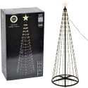 Koopman Dekoratyvinė eglutė 370LED itin šilta balta 210CM juoda Koopman Dekoratyvinė eglutė 370LED itin šilta balta 210CM juoda