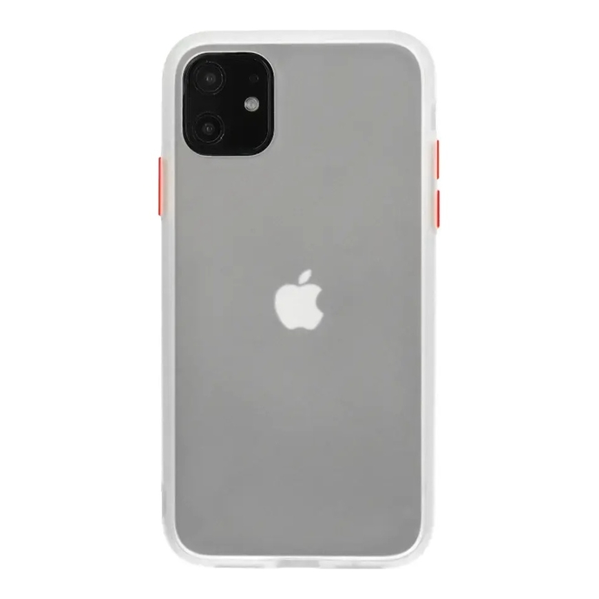 Vennus Color Button Bumper Samsung Galaxy A20S caurspīdīgs – 2