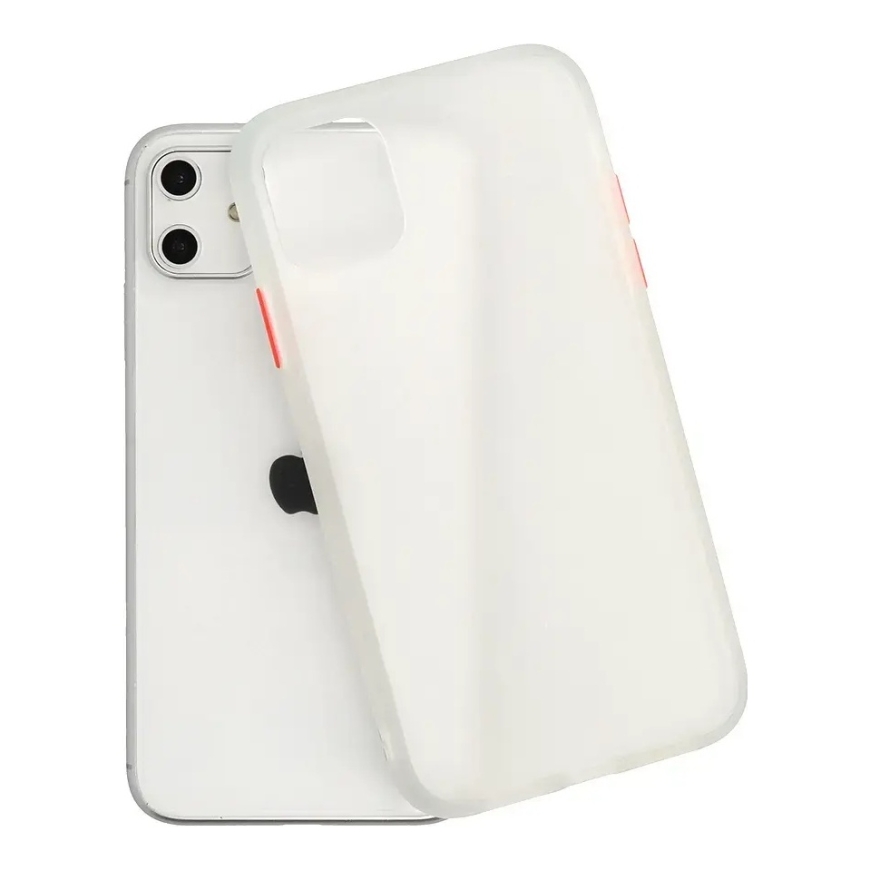 Vennus Color Button Bumper for Samsung Galaxy A20S Transparent – 4