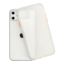 Vennus Color Button Bumper Samsung Galaxy A20S skaidrus