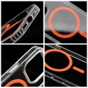 Drop Glue Colorful Ring phone case with stand and MagSafe support for iPhone 15 orange Drop Glue Colorful Ring phone case with stand and MagSafe support for iPhone 15 orange