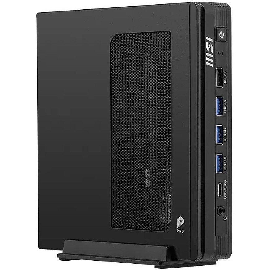 MSI PRO DP10 A14MG-003BEU Intel Pentium Gold G7400 Bez RAM Bez HDD Bez OS Melns