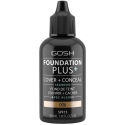Gosh Foundation Plus+ kauakestev vedel meigibase 006 Honey SPF15, 30 ml Gosh Foundation Plus+ kauakestev vedel meigibase 006 Honey SPF15, 30 ml