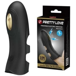 Pretty Love Finger vibratora vāciņš, elektrostimulācija, 7 režīmi