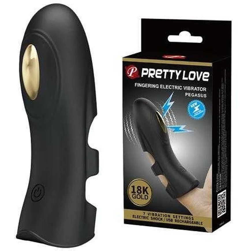 Pretty Love Finger vibratora vāciņš, elektrostimulācija, 7 režīmi