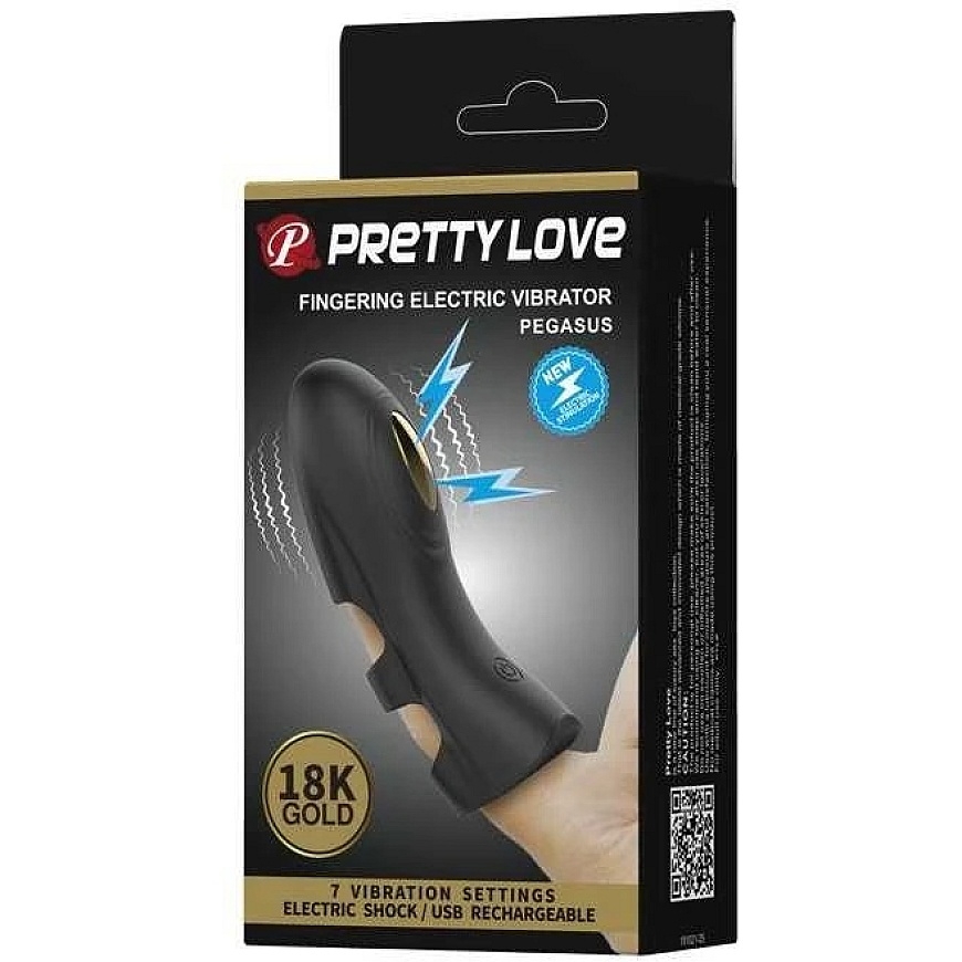 Pretty Love Finger vibratora vāciņš, elektrostimulācija, 7 režīmi – 2