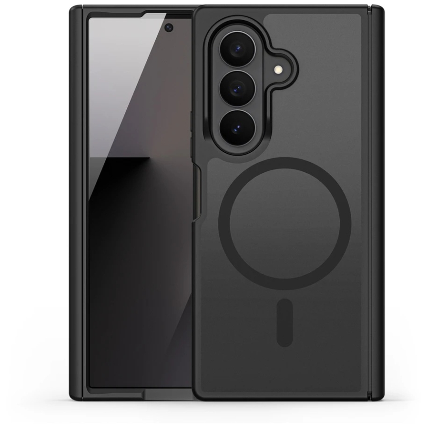 Dux Ducis Yind -kotelo Samsung Galaxy Z Fold 8 / Z Fold 7 – musta – 4