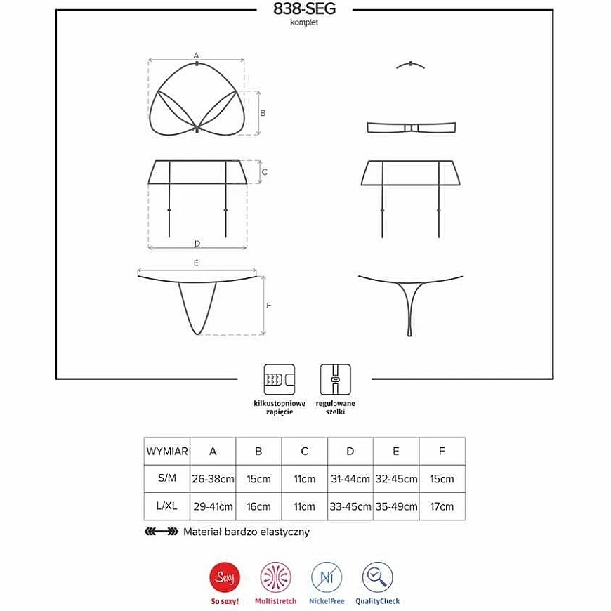 Obsessive OBS komplekts L/XL – 3
