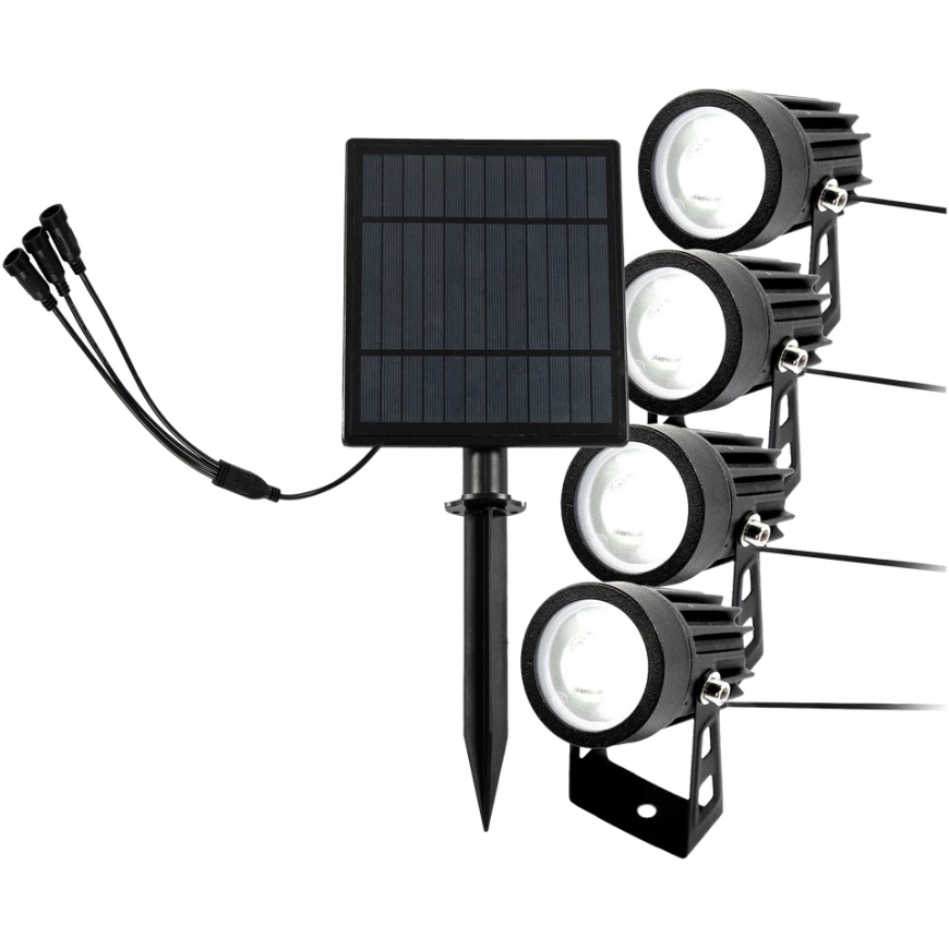 Plastrol Aia päikeseenergial töötav latern 4x350 lm (2 W)/6000 K - IP44