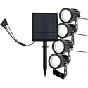 Plastrol Aia päikeseenergial töötav latern 4x350 lm (2 W)/6000 K - IP44 Plastrol Aia päikeseenergial töötav latern 4x350 lm (2 W)/6000 K - IP44