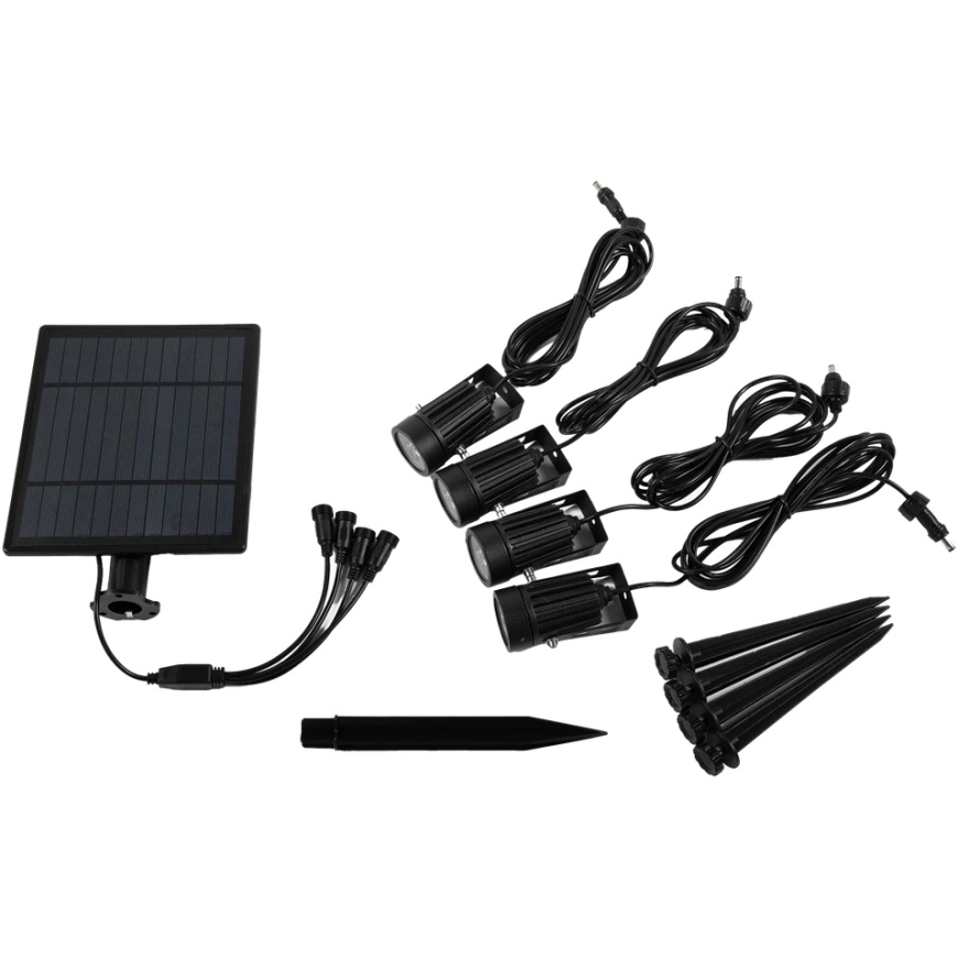 Plastrol Aia päikeseenergial töötav latern 4x350 lm (2 W)/6000 K - IP44 – 3