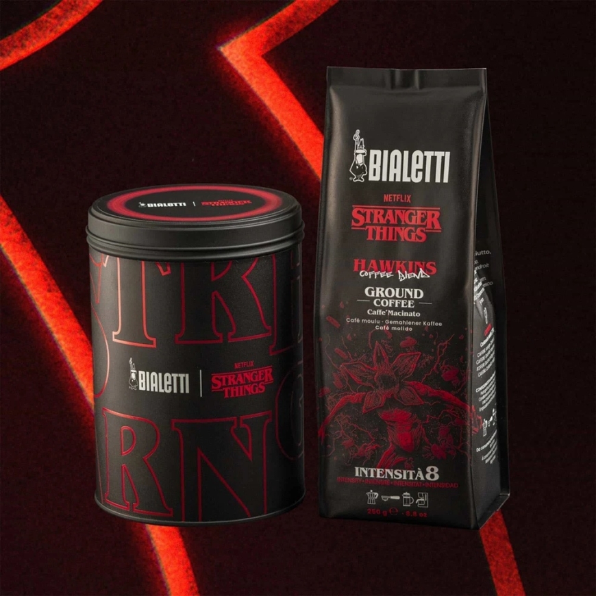 Bialetti - Malta-kahvia "Stranger Things" tinassa 250 g – 5