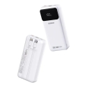 Внешний аккумулятор (powerbank) Dudao K15Pro | 20 000 мА·ч | 22.5 Вт | PD | USB-C, USB-A, Lightning | белый Внешний аккумулятор (powerbank) Dudao K15Pro | 20 000 мА·ч | 22.5 Вт | PD | USB-C, USB-A, Lightning | белый
