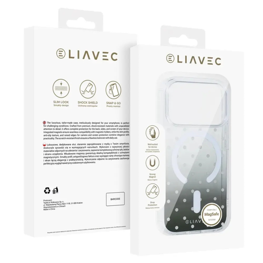 Liavec Bubble telefoni ümbris iPhone 18 Pro Max | iPhone 17 Pro Max must – 5
