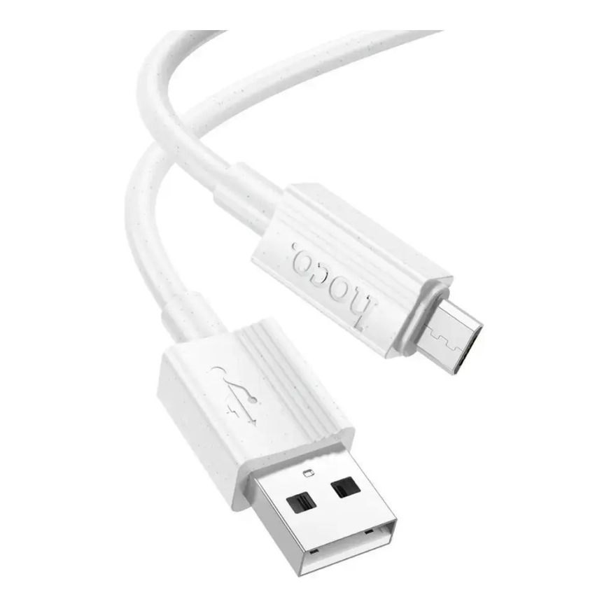 HOCO X107 провод для передачи данных и зарядки | USB-A на Micro USB | 12W | 1m | белый