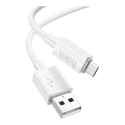 HOCO X107 data transfer and charging cable | USB-A to Micro USB | 12W | 1m | white
