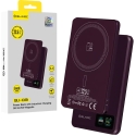 Blavec BJ-03 Ultra Slim 7.8mm 3-in-1 (PBBJ03-MC5O) išorinė baterija (powerbank) | 5000 mAh | 22.5W | USB-C, MagSafe | violetinis
