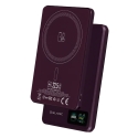 Blavec BJ-03 Ultra Slim 7.8mm 3-in-1 (PBBJ03-MC5O) Power Bank | 5000 mAh | 22.5W | USB-C, MagSafe | violetti Blavec BJ-03 Ultra Slim 7.8mm 3-in-1 (PBBJ03-MC5O) Power Bank | 5000 mAh | 22.5W | USB-C, MagSafe | violetti
