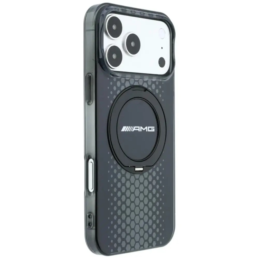 AMG IML Double Layer Urban Line maciņš ar statīvu un MagSafe atbalstu telefonam iPhone 18 Pro | iPhone 17 Pro melns – 4