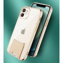 Tel Protect Kickstand Luxury maciņš ar statīvu telefonam iPhone 13 Pro Max zelta krāsā Tel Protect Kickstand Luxury maciņš ar statīvu telefonam iPhone 13 Pro Max zelta krāsā