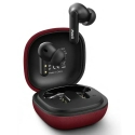 Bluetooth-kuulokkeet TWS BMW Nahka Metallilogo ENC punainen Bluetooth-kuulokkeet TWS BMW Nahka Metallilogo ENC punainen