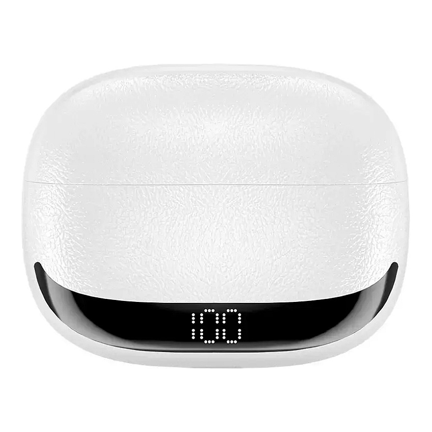 BWOO Bluetooth austiņas BW40 TWS ANC ar LCD displeju baltas – 3