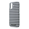 Karl Lagerfeld PU Houndstooth Resin Plate чехол с поддержкой MagSafe для телефона iPhone 17 чёрный Karl Lagerfeld PU Houndstooth Resin Plate чехол с поддержкой MagSafe для телефона iPhone 17 чёрный