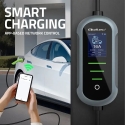 Зарядное устройство Qoltec Mobile EV для электрических автомобилей с 2-в-1 адаптацией Type 2 | 11kW | 400V | CEE 16A | Wifi | TU