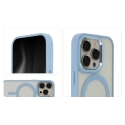 Satin Elegant чехол с поддержкой MagSafe для телефона iPhone 14 Pro синий